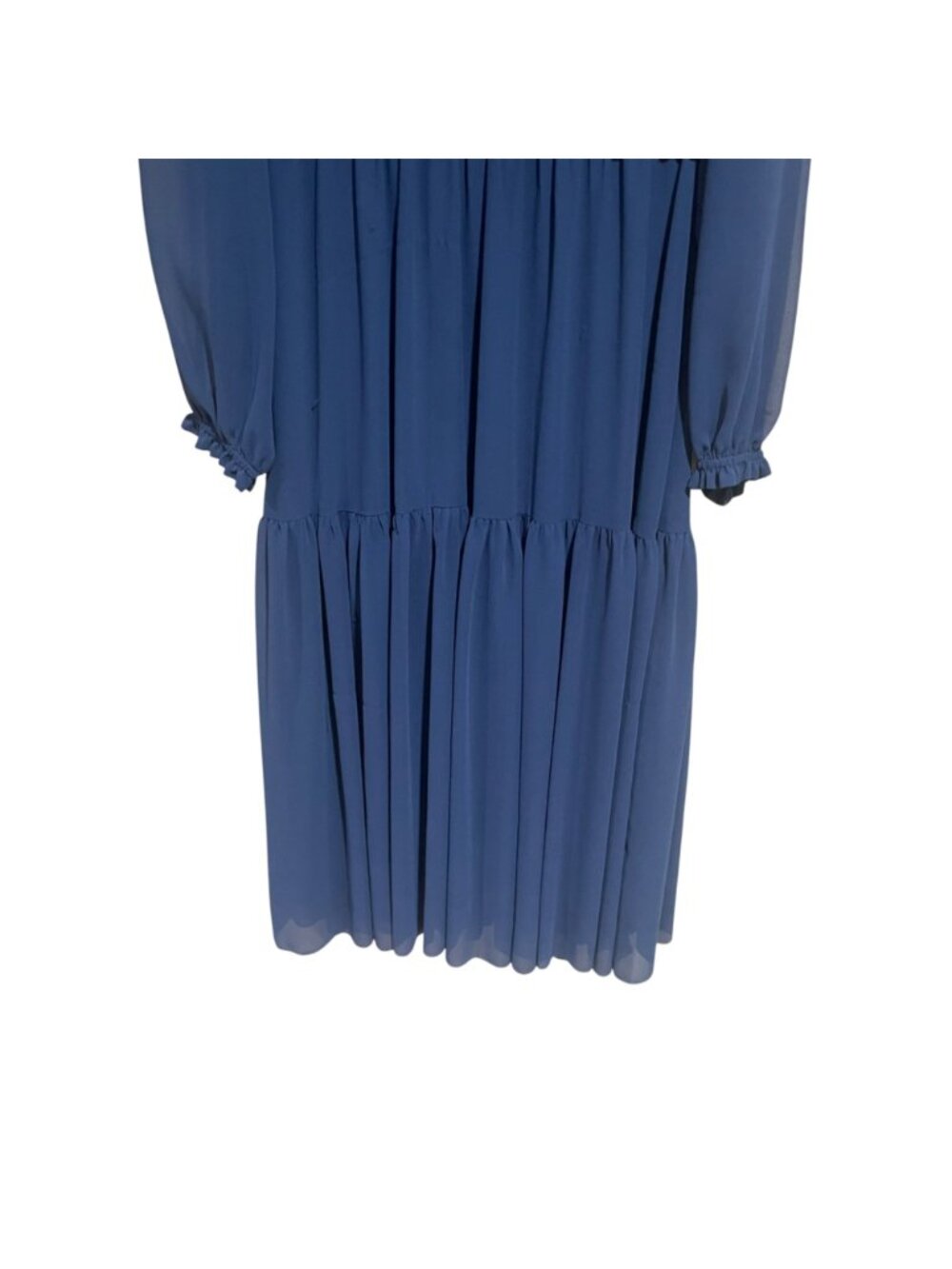 Aritzia Wilfred Rosalyn Smocked Tiered Long Dress View 4
